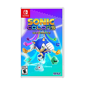 Jogo Sonic Colours Ultimate Nintendo Switch Físico Original