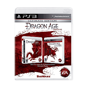 Jogo Dragon Age Origins Ultimate Edition PS3 Físico Seminovo