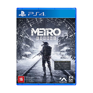 Jogo Metro Exodus PS4 Mídia Física Original (Seminovo)
