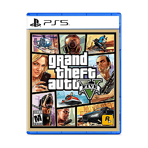 Jogo GTA V - Grand Theft Auto V PS5 Físico Original Seminovo