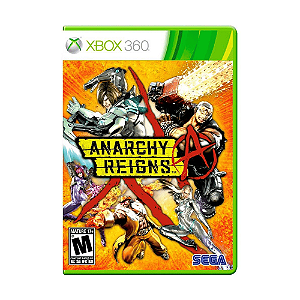 Jogo Anarchy Reigns Xbox 360 Físico Original (Seminovo)