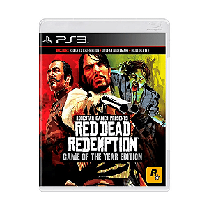 Jogo Red Dead Redemption GOTY PS3 Físico Original (Seminovo)