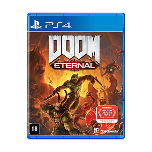 Jogo Doom Eternal PS4 Mídia Física Original (Seminovo)