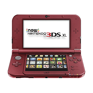 Console Nintendo New 3DS XL Vermelho (Seminovo)