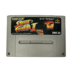 Jogo Street Fighter II SNES Super Nintendo Original Seminovo