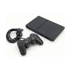 Console PlayStation 2 Slim PS2 com Leitor - Sony (Seminovo)