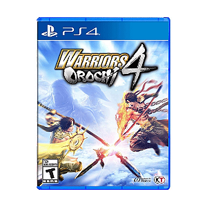 Jogo Warriors Orochi 4 PS4 Mídia Física Original (Seminovo)