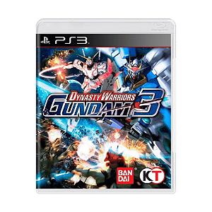 Jogo Dynasty Warriors Gundam 3 PS3 Físico Original Seminovo