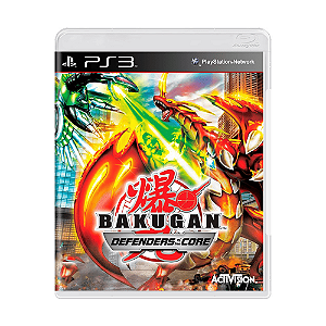 Jogo Bakugan Defenders Of The Core PS3 Físico (Seminovo)