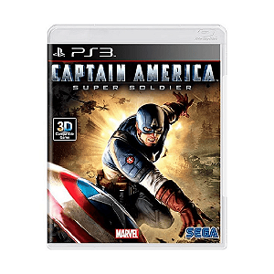 Jogo Capitão America Super Soldado PS3 Físico (Seminovo)