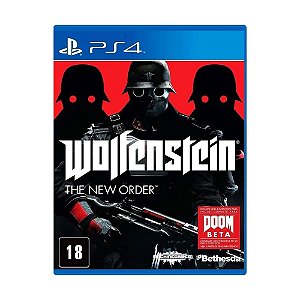 Jogo Wolfenstein The New Order PS4 Físico Original Seminovo