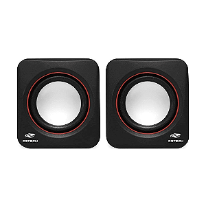 Caixa de Som USB para PC SP-301BK - C3Tech