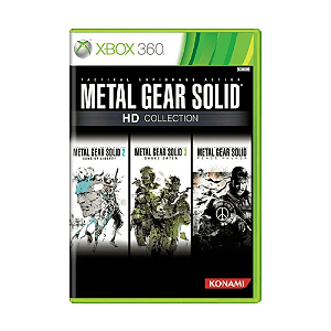 Jogo Metal Gear Solid HD Collection Xbox 360 Físico Seminovo