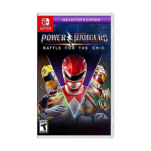 Jogo Power Rangers Nintendo Switch Físico (Seminovo)