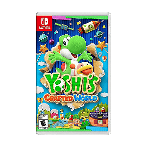 Jogo Yoshi's Crafted World Nintendo Switch Físico (Seminovo)