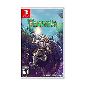 Jogo Terraria Nintendo Switch Mídia Física Original Seminovo