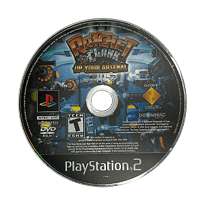 Jogo Ratchet e Clank Up Your Arsenal PS2 Disco (Seminovo)