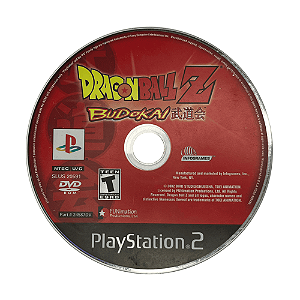 Jogo Dragon Ball Z Budokai PS2 Disco Original (Seminovo)