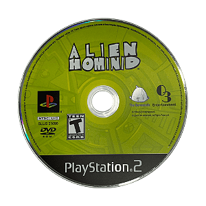Jogo Alien Hominid PS2 Original Somente Disco (Seminovo)