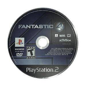 Jogo Fantastic 4 PS2 Original Somente Disco (Seminovo)