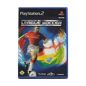 Jogo International League Soccer PS2 Físico Europeu Seminovo