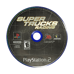 Jogo Super Trucks Racing PS2 Original Somente Disco Seminovo