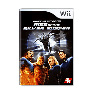 Jogo Fantastic Four Rise Silver Surfer Nintendo Wii Seminovo