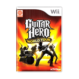 Jogo Guitar Hero World Tour Nintendo Wii Original (Seminovo)