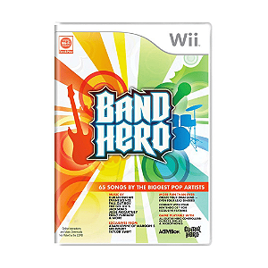 Jogo Band Hero Nintendo Wii Físico Original (Seminovo)