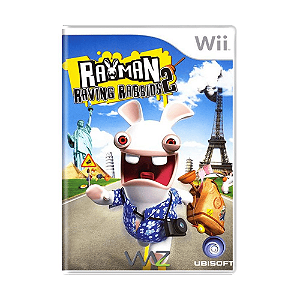 Jogo Rayman Raving Rabbids 2 Nintendo Wii Original Seminovo