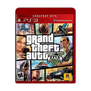 Jogo Grand Theft Auto V GTA V PS3 Físico Original (Lacrado)