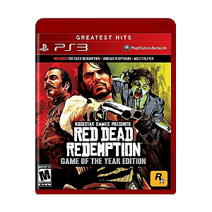 Jogo Red Dead Redemption GOTY PS3 Físico Original (Lacrado)