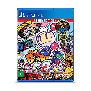 Jogo Super Bomberman R PS4 Mídia Física Original (Seminovo)