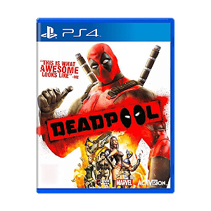 Jogo Deadpool PS4 Mídia Física Original (Seminovo)