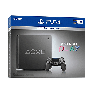 Console PlayStation 4 Slim 1TB PS4 Days of Play (Lacrado)