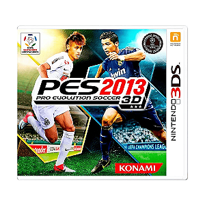 Jogo PES 2013 3D Nintendo 3DS Mídia Fisica Original Seminovo