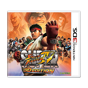 Jogo Super Street Fighter IV 3D Nintendo 3DS Físico Seminovo