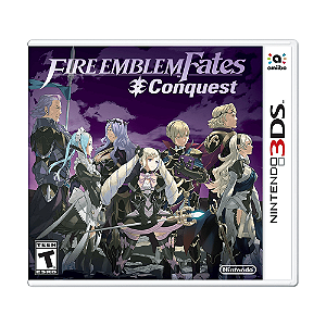 Jogo Fire Emblem Fates Conquest Nintendo 3DS Fisico Seminovo