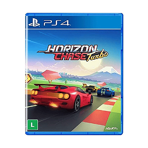 Jogo Horizon Chase Turbo PS4 Mídia Física Original Seminovo