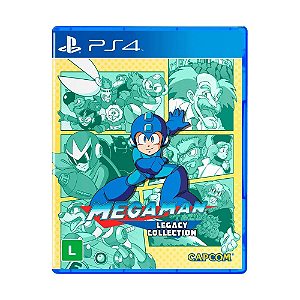 Jogo Megaman Legacy Collection PS4 Físico Original Seminovo