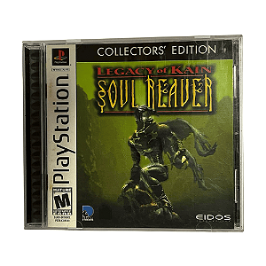 Jogo Legacy Of Kain Soul Reaver PS1 Físico Original Seminovo
