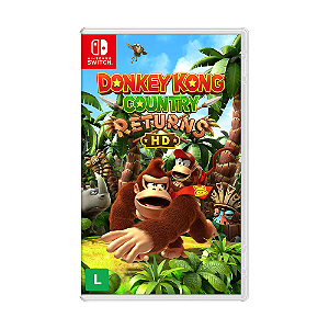 Jogo Donkey Kong Country Returns HD Nintendo Switch Físico