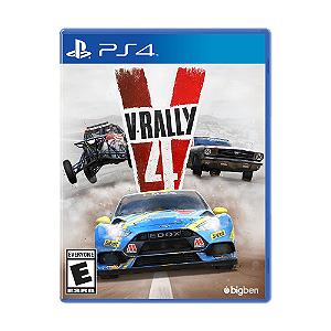 Jogo V-Rally 4 PS4 Mídia Física Original (Seminovo)