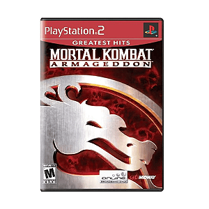 Jogo Mortal Kombat Armageddon Hits PS2 Original (Lacrado)