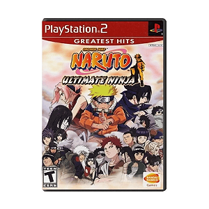 Jogo Naruto Ultimate Ninja Hits PS2 Físico Original Lacrado