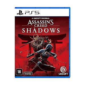 Jogo Assassin's Creed Shadows PS5 Físico Original (Seminovo)