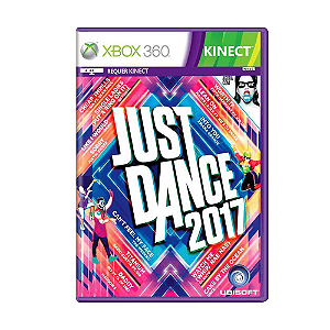 Jogo Just Dance 2017 Xbox 360 Mídia Física Original Seminovo