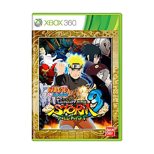Jogo Naruto Shippuden U. Ninja S. 3 Full B Xbox 360 Seminovo