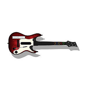 Acessório Guitarra Guitar Hero 5 Nintendo Wii (Seminovo)