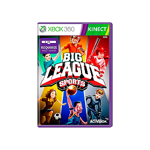 Jogo Kinect Big League Sports Xbox 360 Físico (Seminovo)